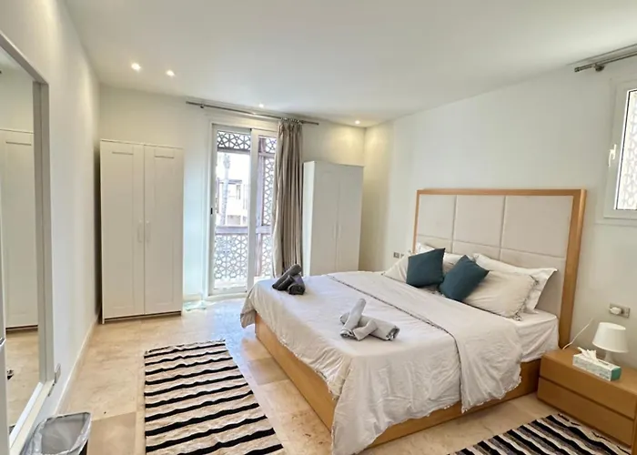 Bright & Lovely 2 Beds In Scarab Club, El Gouna Apartman